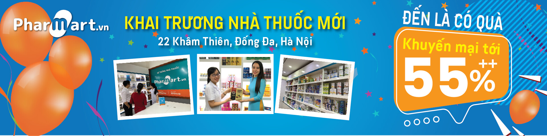 Khuyến mại khai trương nhà thuốc 22 Khâm Thiên
