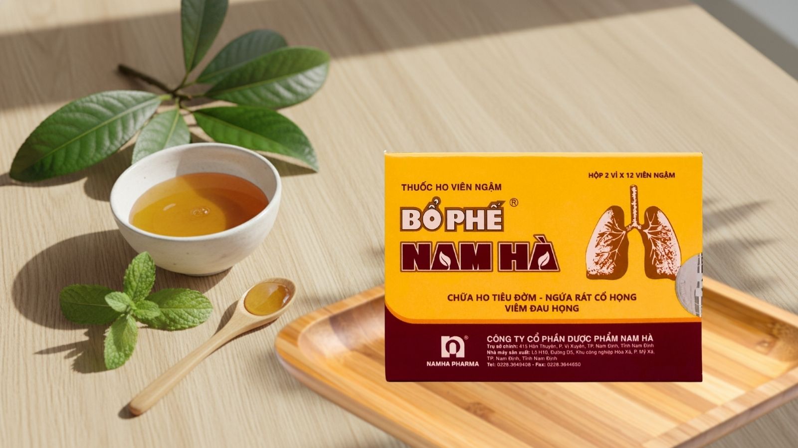 Viên Ngậm Bổ Phế Nam Hà
