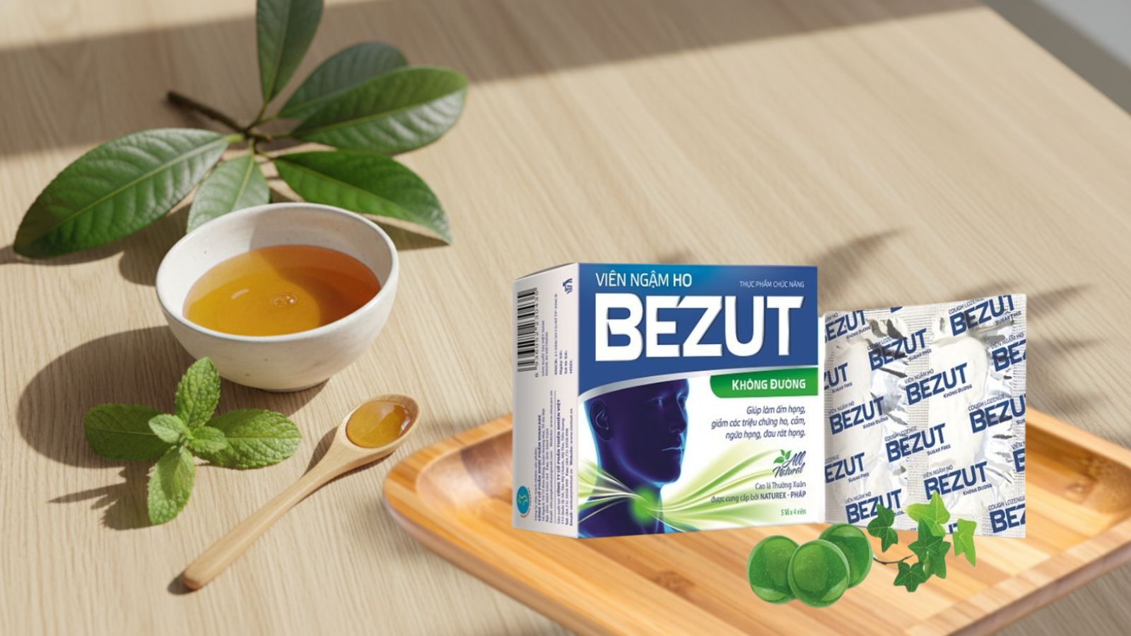 Viên ngậm Hobezut Không Đường