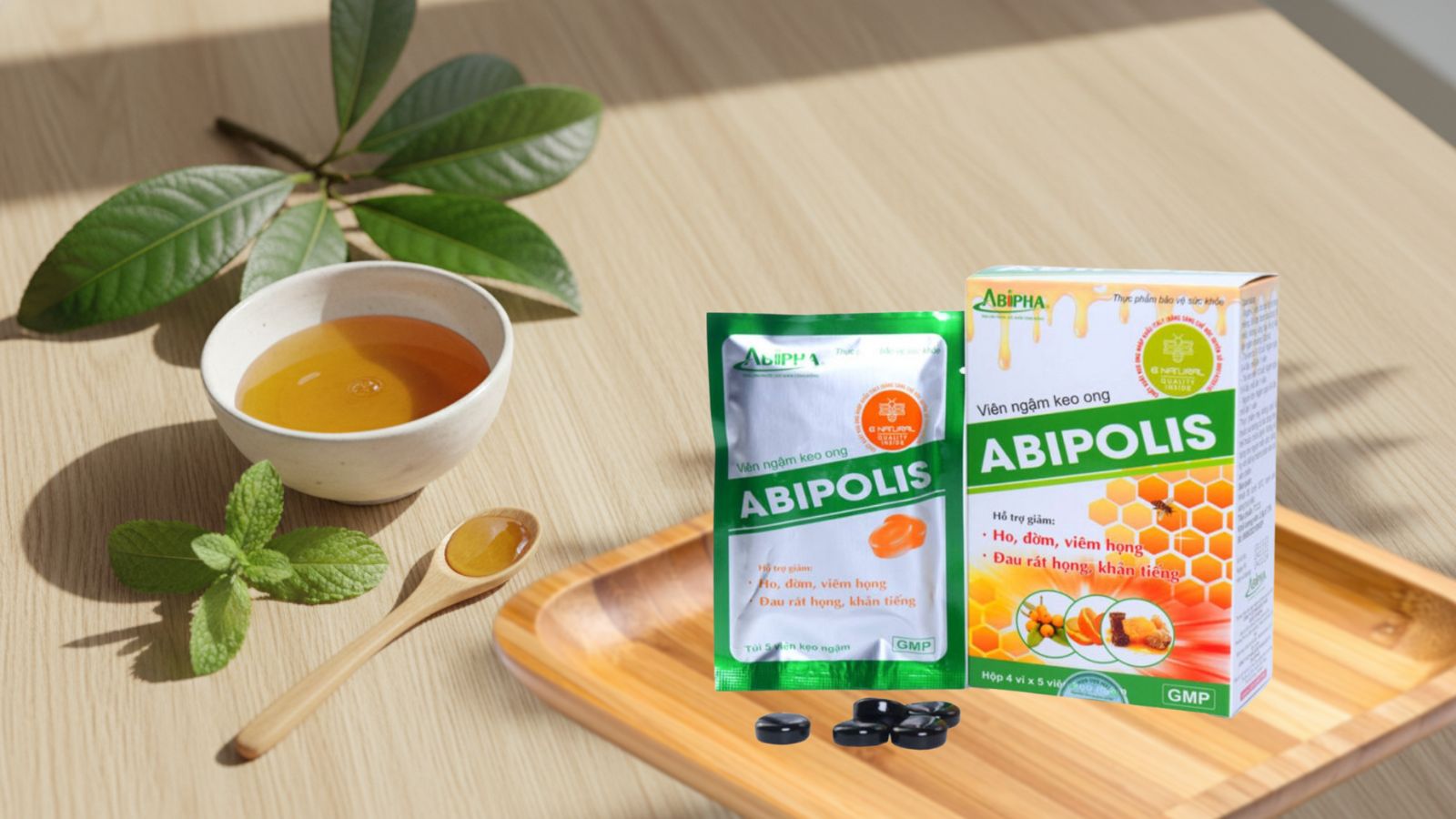 Viên Ngậm Keo Ong Abipolis