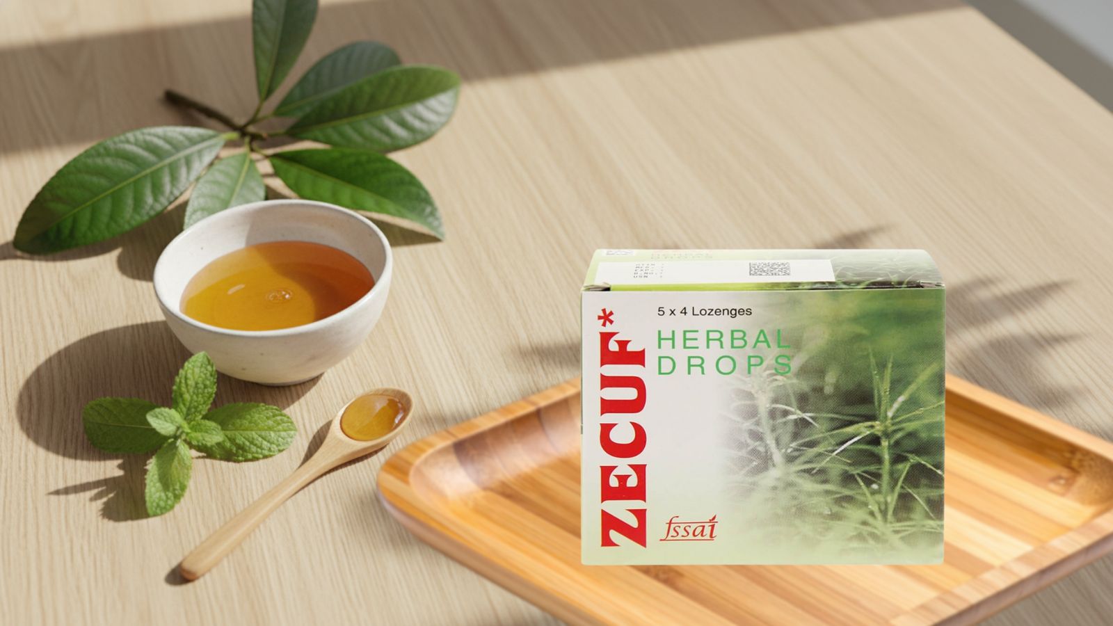 Kẹo ngậm thảo dược Zecuf