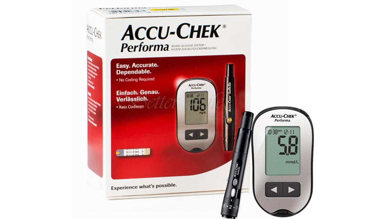Accu Chek Performa là dòng máy đo tiểu đường phổ biến