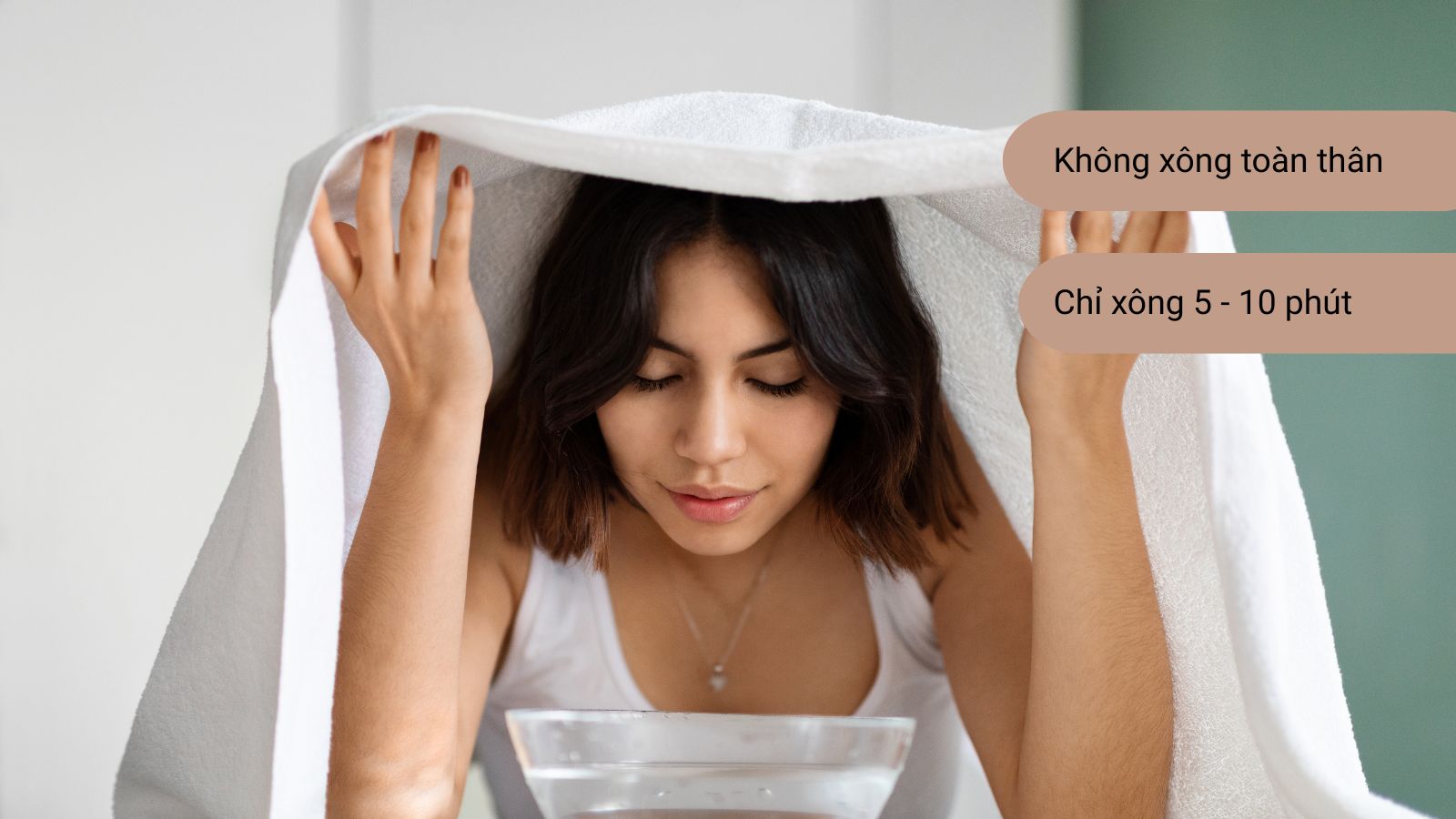 Mẹ bầu khi xông lá tránh xông quá lâu
