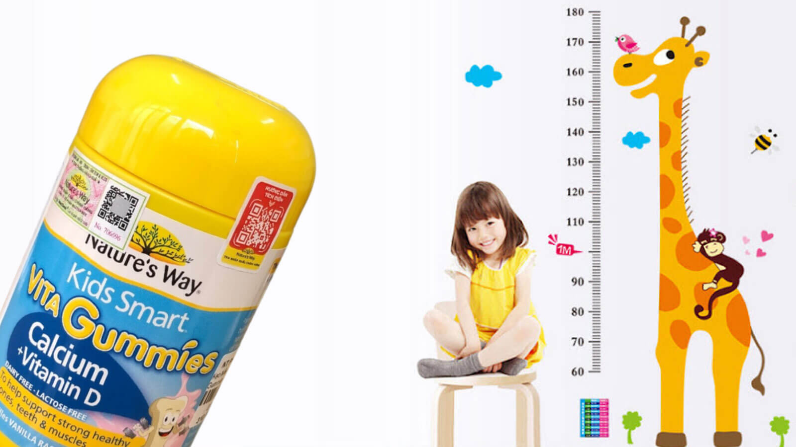 Nature's Way Vita Gummies Calcium + Vitamin D