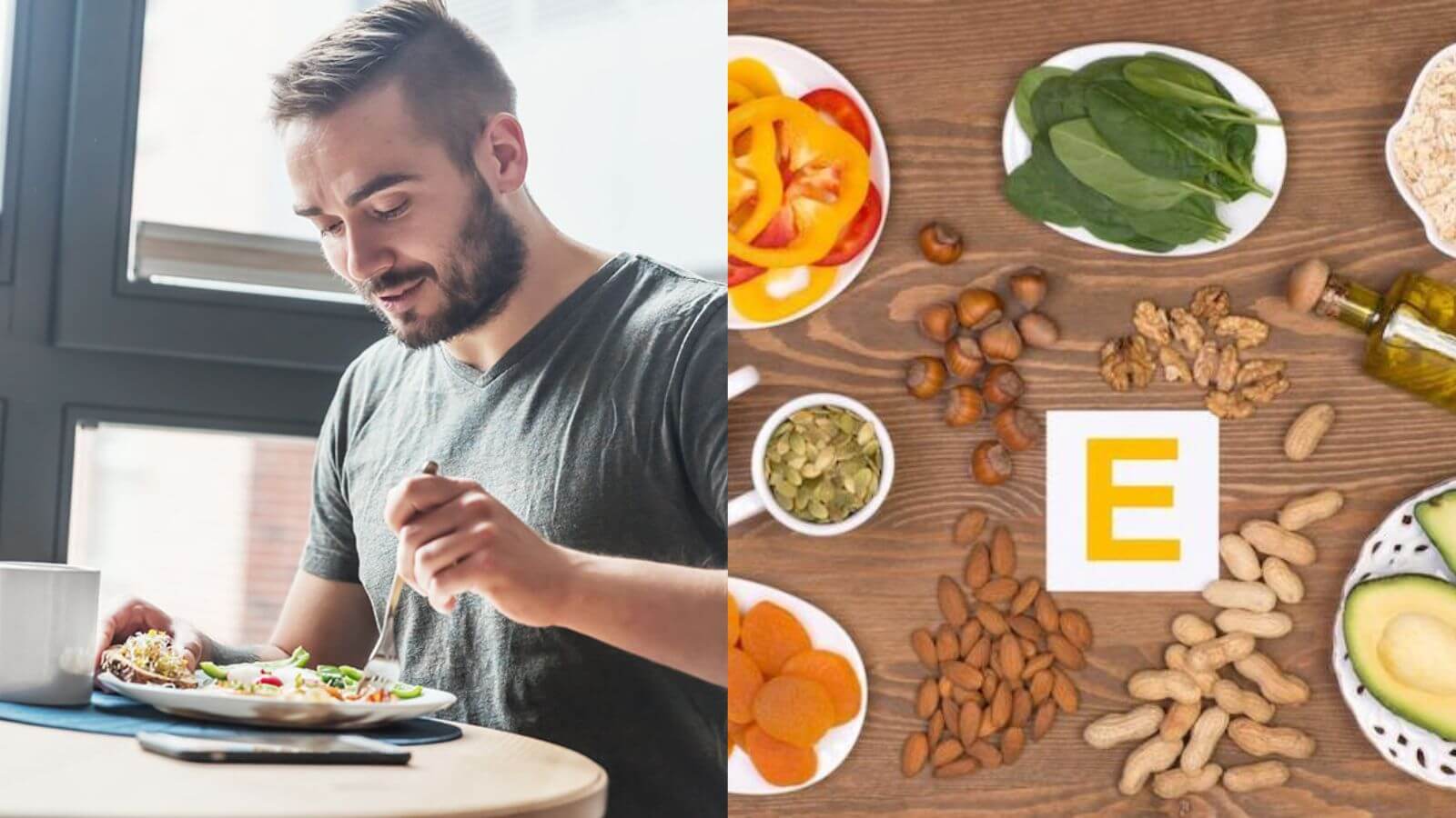 Vitamin E tốt cho quá trình sản sinh hormone nam giới