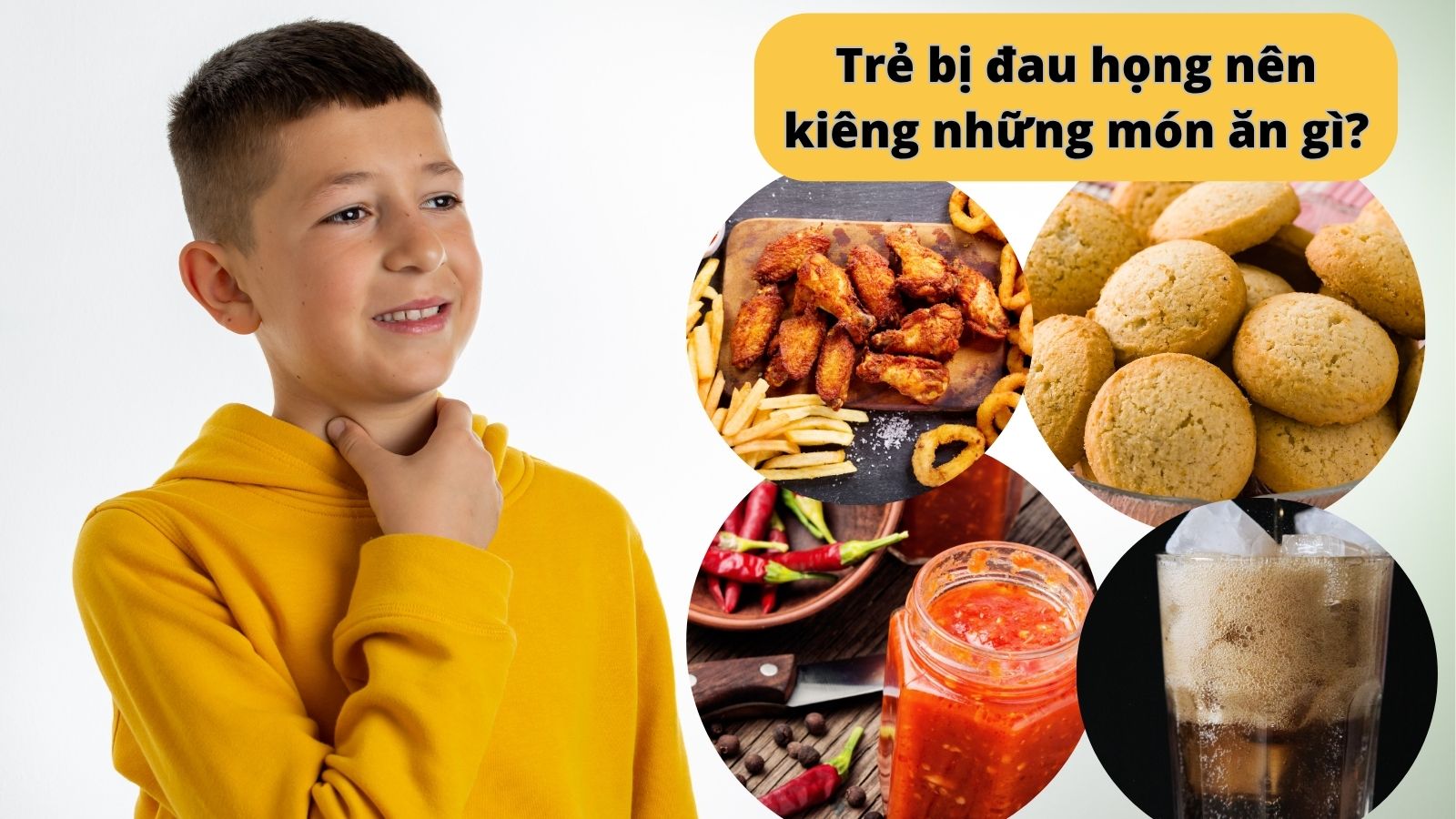 Uống nước lạnh và có ga khi viêm họng sẽ khiến tình trạng viêm sưng cổ họng nặng hơn