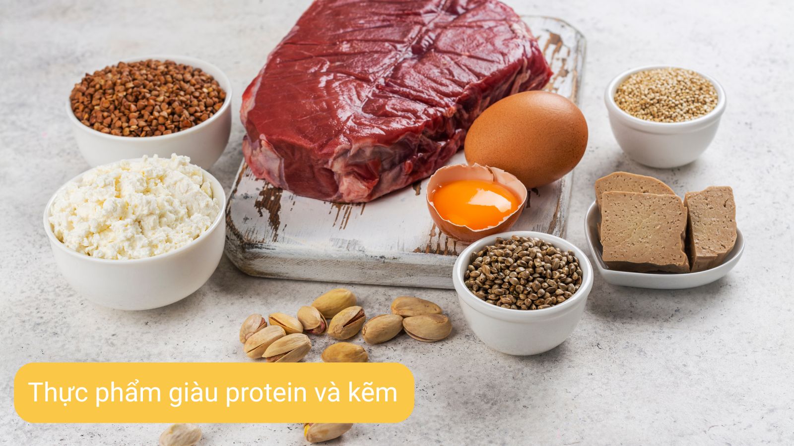 Protein và kẽm đóng vai trò quan trọng trong việc hồi phục cơ thể