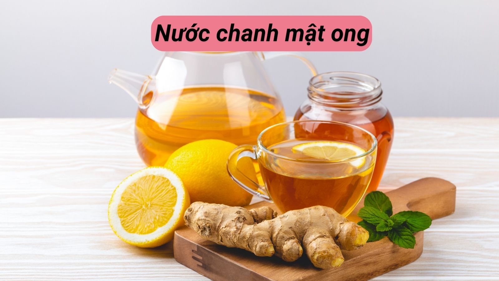 Chanh mật ong - bộ đôi vàng xoa dịu cổ họng, giảm cảm
