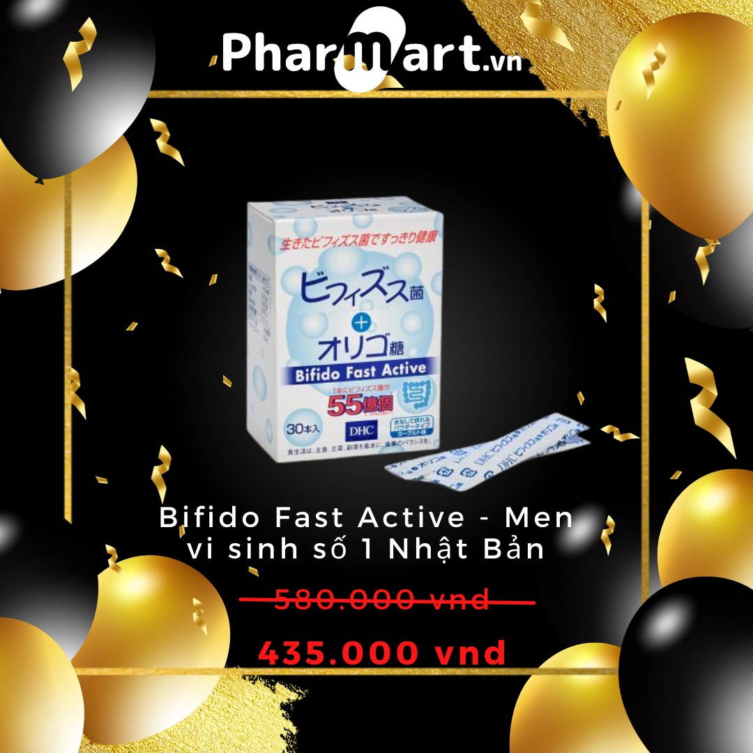 Men vi sinh Bifido Fast Acitve Nhật bản