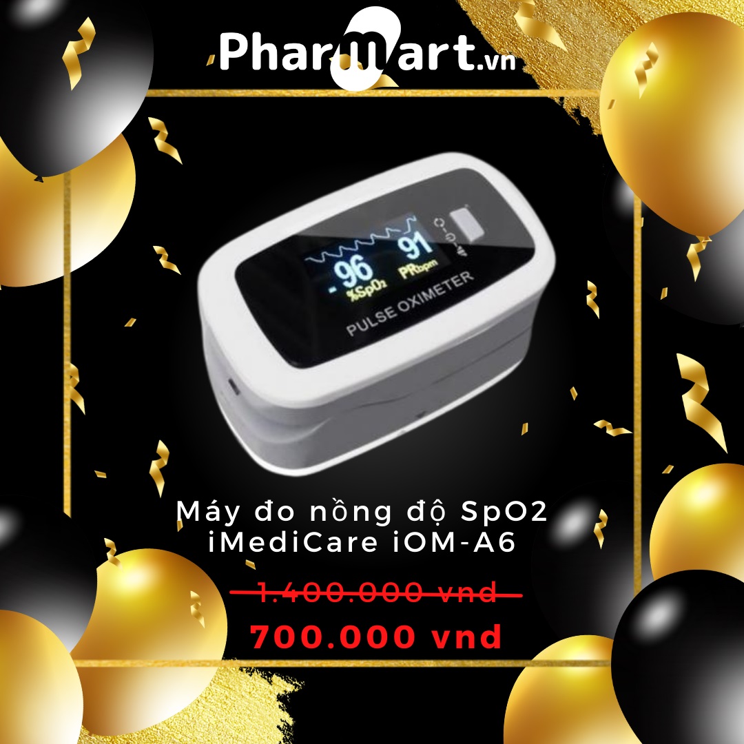 Máy đo SPO2 iOM A6 iMediCare