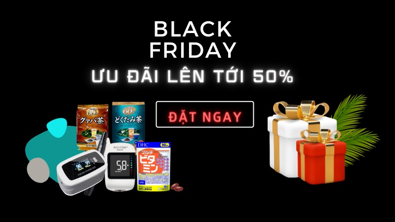 [BLACK FRIDAY] Đại tiệc sale lớn nhất trong năm cùng Pharmart.vn