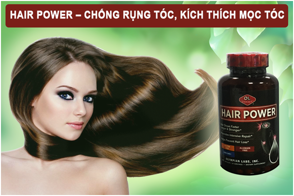 Hair Power - Olympian labs - giúp tóc khỏe từ bên trong