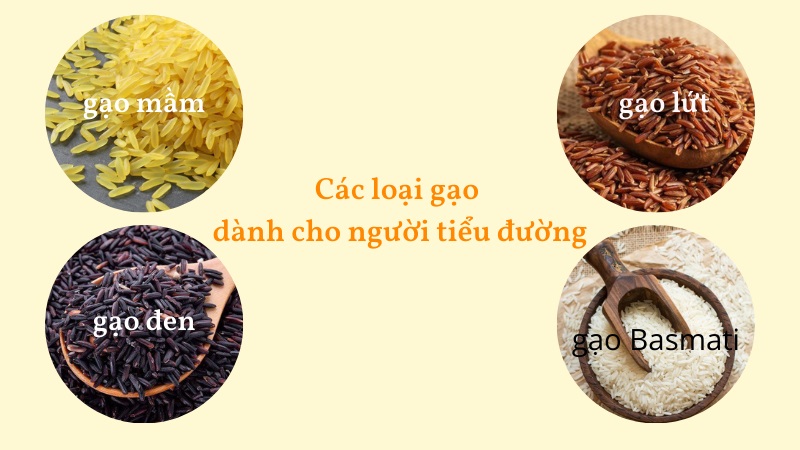 những loại gạo dành cho người tiểu đường