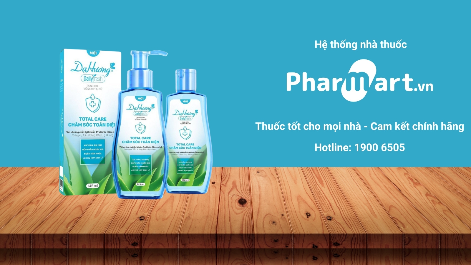 Dạ Hương Daily Fresh Total care - Giúp chăm sóc toàn diện