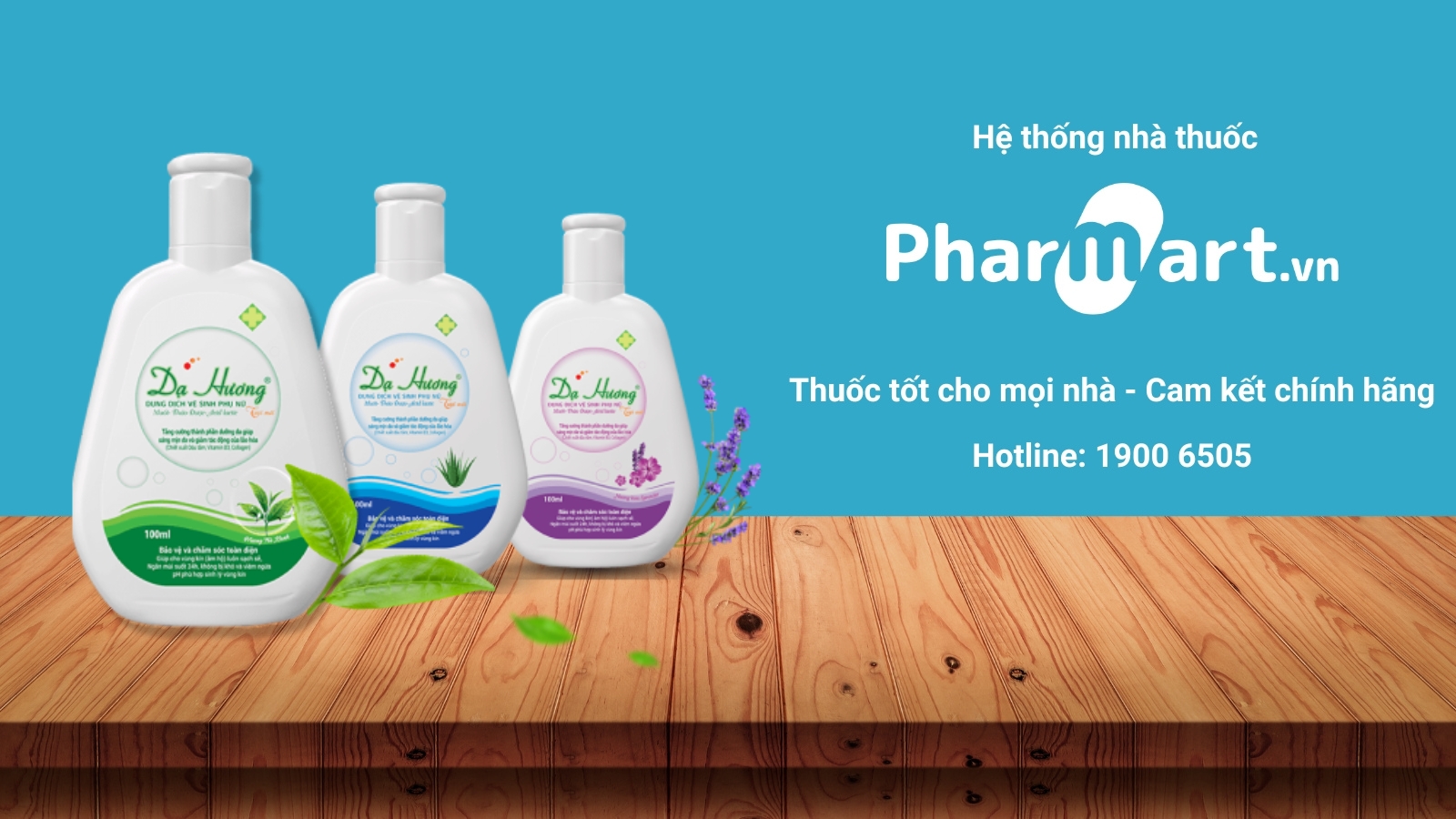 Dung dịch vệ sinh Dạ Hương Tươi mới
