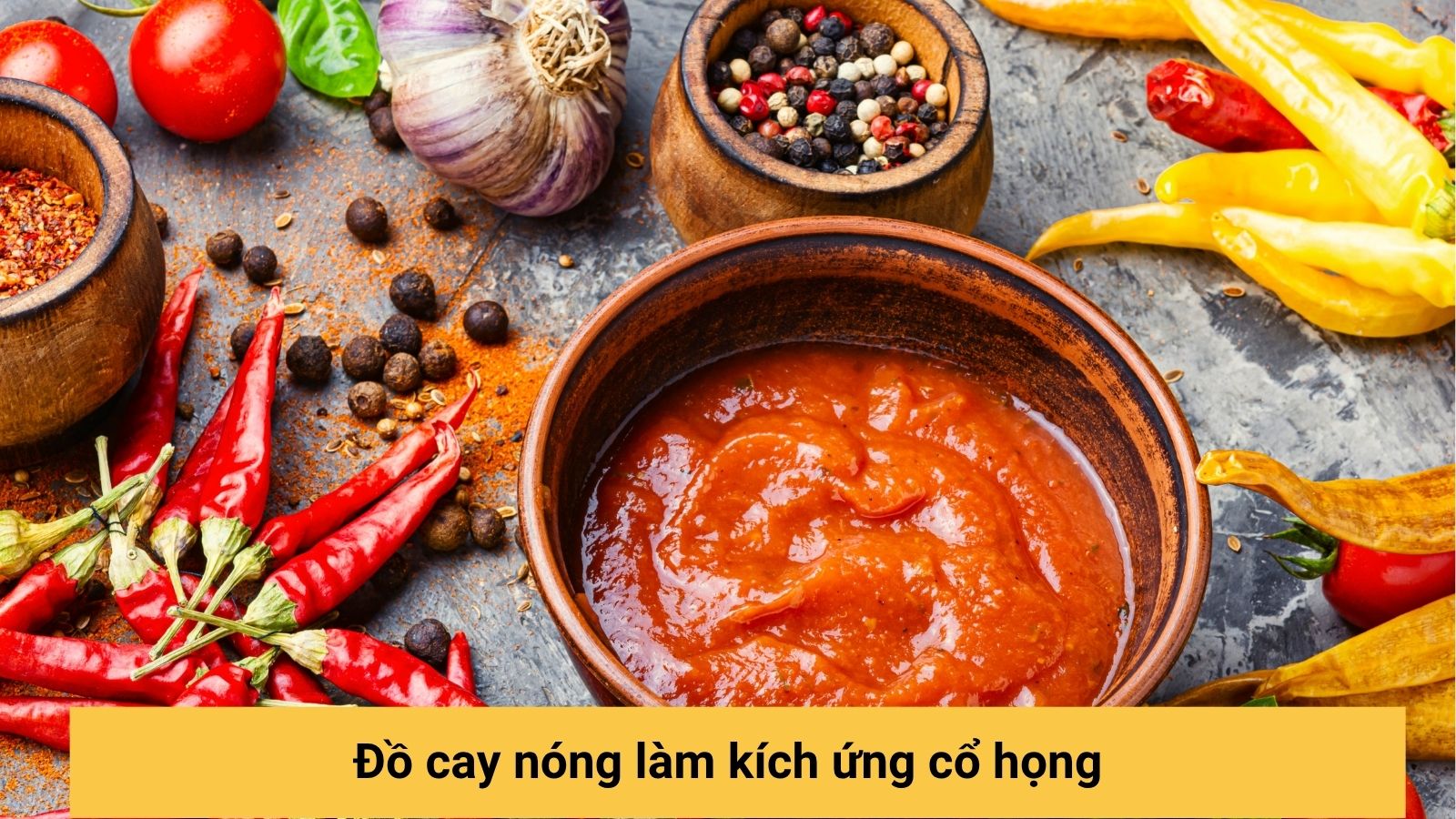 Tránh ăn quá cay khi bị cảm cúm