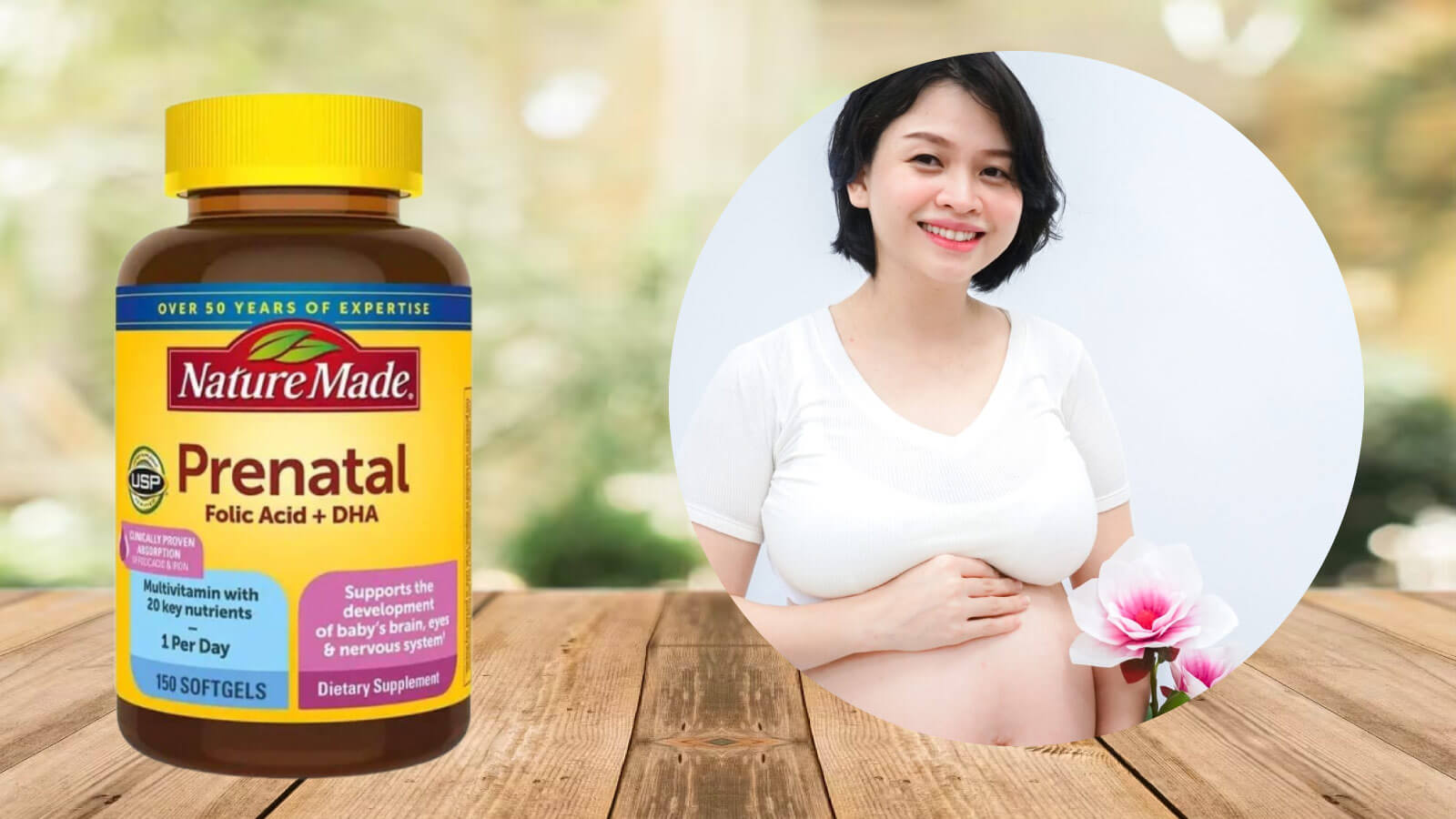 Nature Made Prenatal Folic Acid + DHA