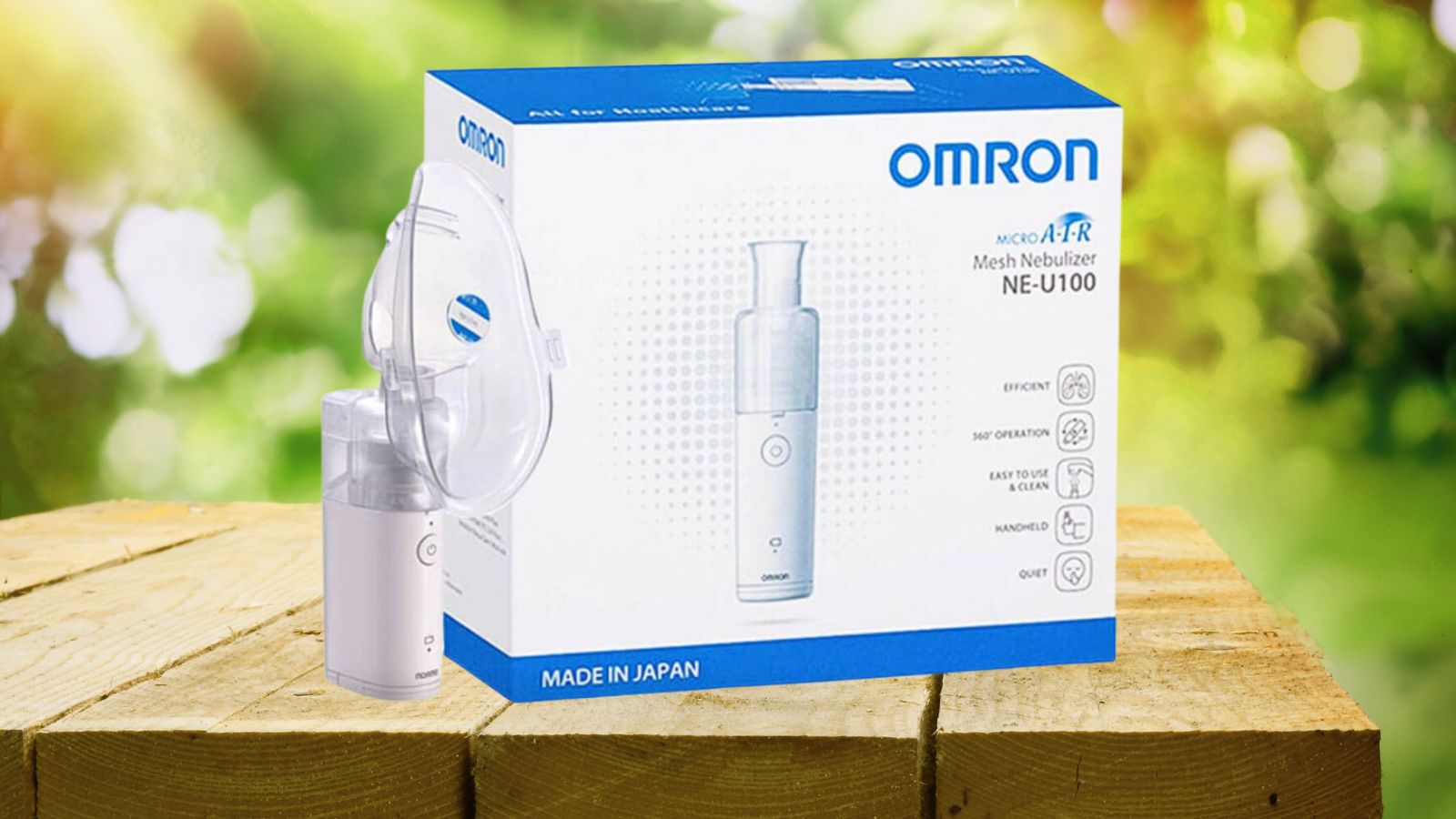 Máy khí dung Omron NE-U100 được đông đảo gia đình lựa chọn