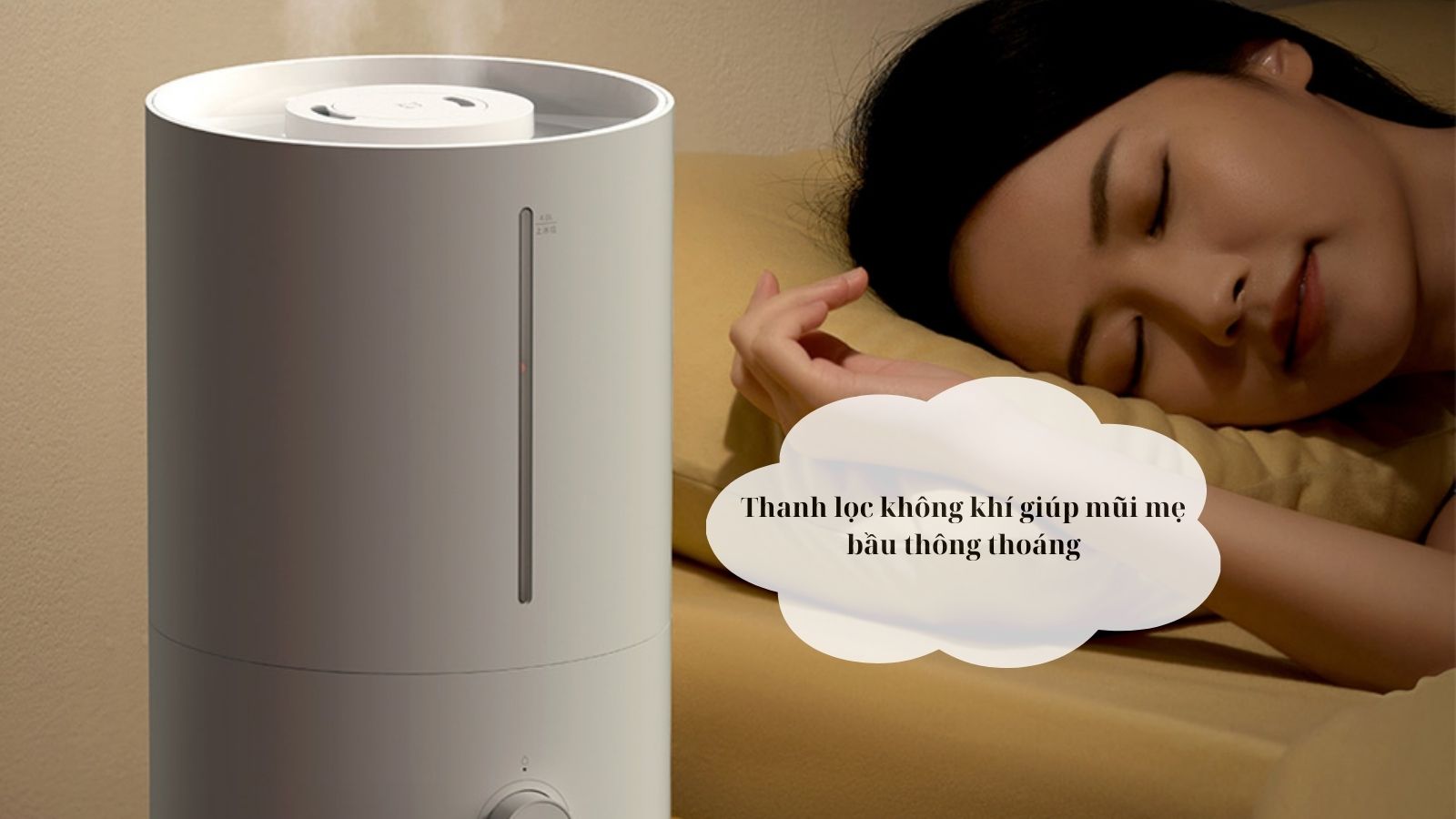 Thanh lọc không giúp mũi mẹ bầu thông thoáng