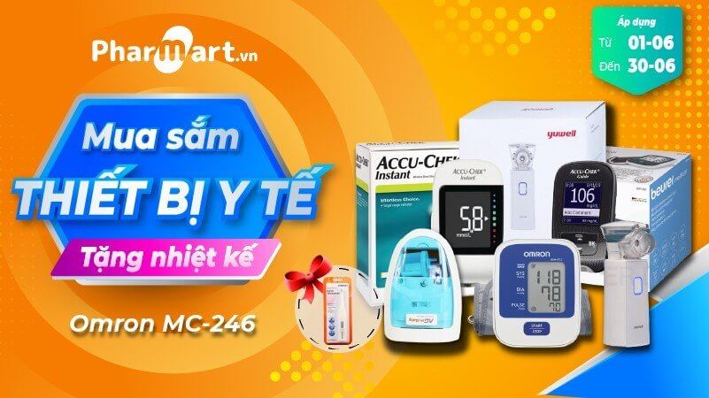 Siêu khuyến mại tháng 6 “QUÀ BẤT TẬN, MUA LÀ NHẬN” chỉ có tại Pharmart.vn