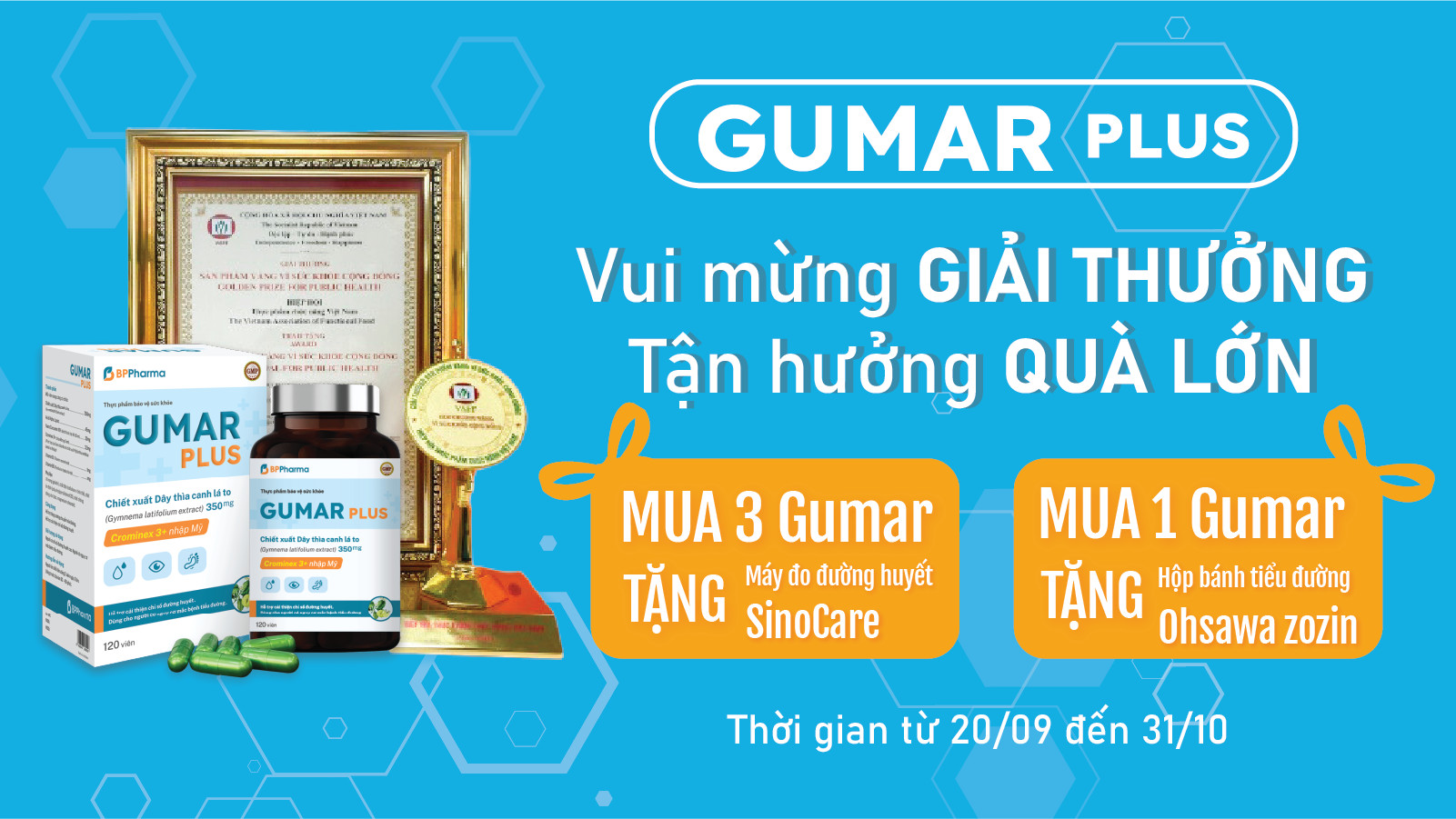 Chương trình “Vui mừng giải thưởng - Tận hưởng quà lớn cùng Gumar Plus” lần đầu có tại Hệ thống Nhà thuốc Pharmart