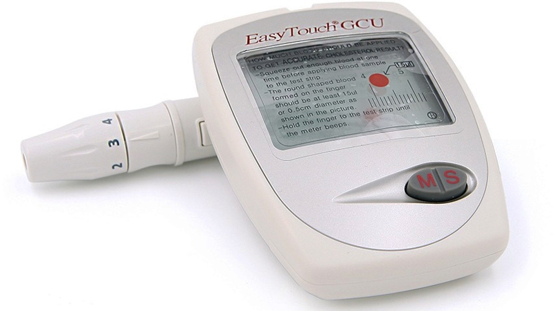 Máy đo đường huyết 3 trong 1 có kích thước nhỏ gọn