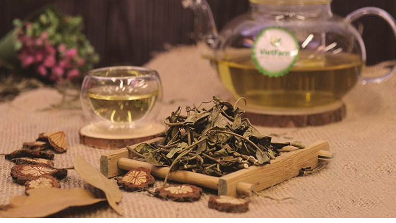 Dây thìa canh khô có thể hãm uống như trà