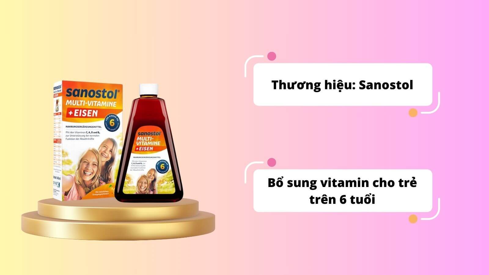 Sanostol Plus Eisen số 6
