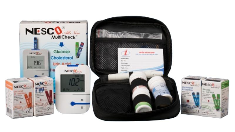 Nesco Multi Check All New tích hợp công nghệ đo 3 chỉ số giúp người sử dụng thuận tiện hơn