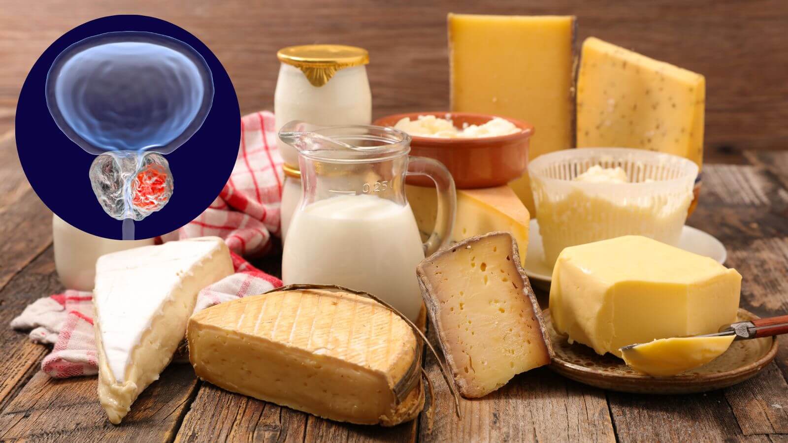 Nam giới phì đại tiền liệt tuyến nên kiêng các sản phẩm từ sữa