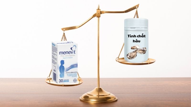 Nên uống Menevit hay tinh chất hàu để cải thiện sinh lý nam?