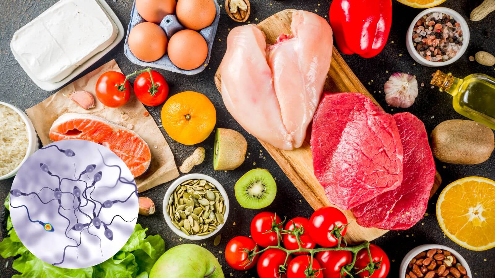 Chế độ ăn đầy đủ chất dinh dưỡng tốt cho sức khỏe sinh lý nam