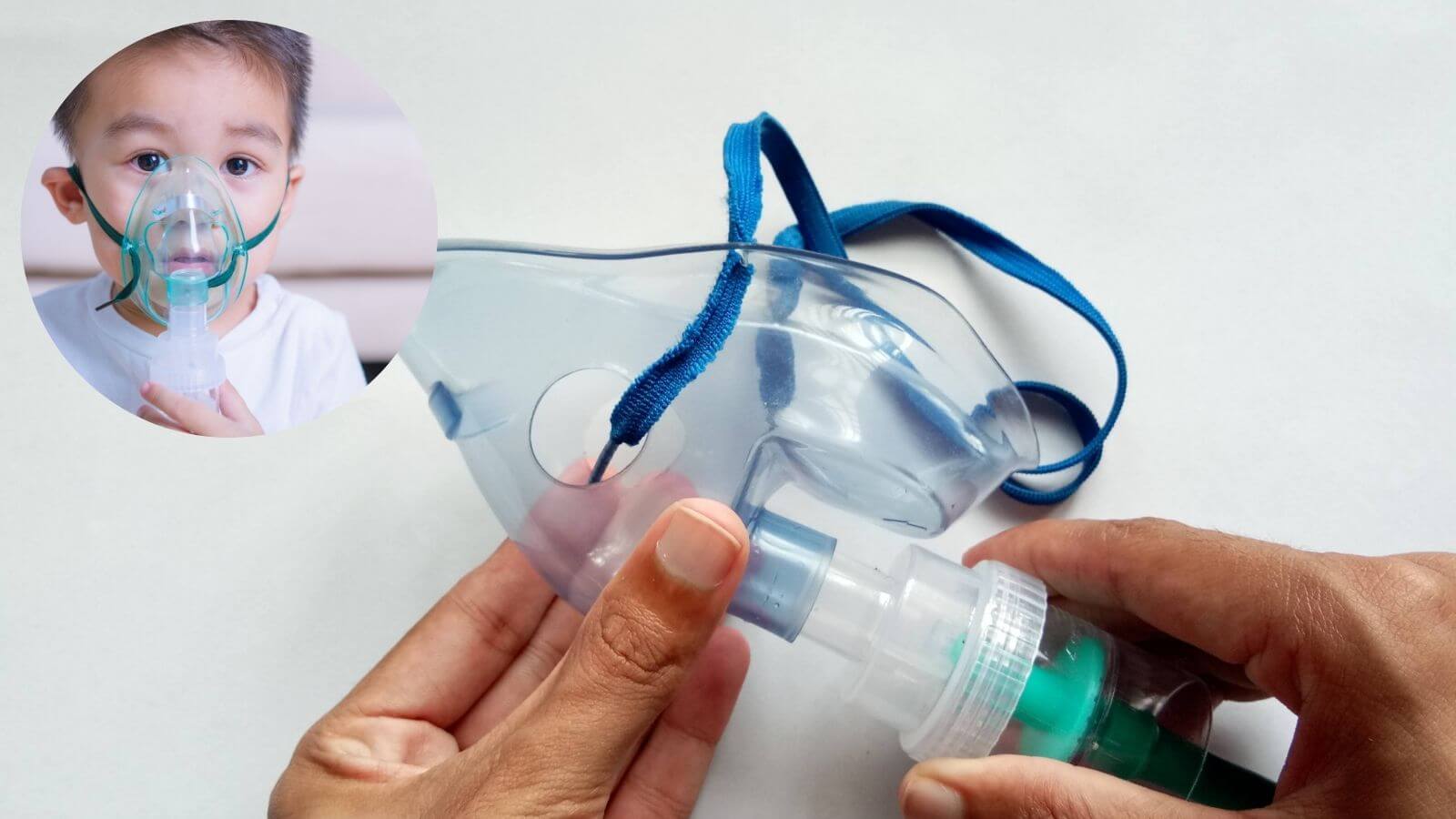 Chọn mặt nạ xông phù hợp với trẻ nhỏ nhằm hạn chế thất thoát thuốc ra ngoài