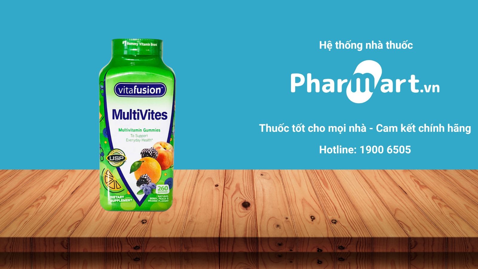 Kẹo dẻo tổng hợp Vitafusion Gummies