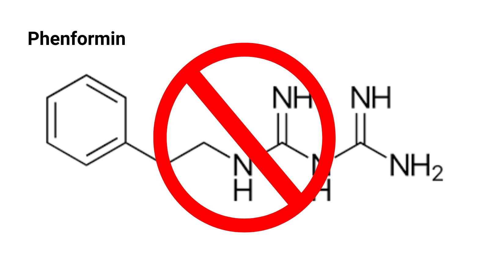 Phenformin là một chất bị cấm cách đây 40 năm do độc tính nguy hiểm