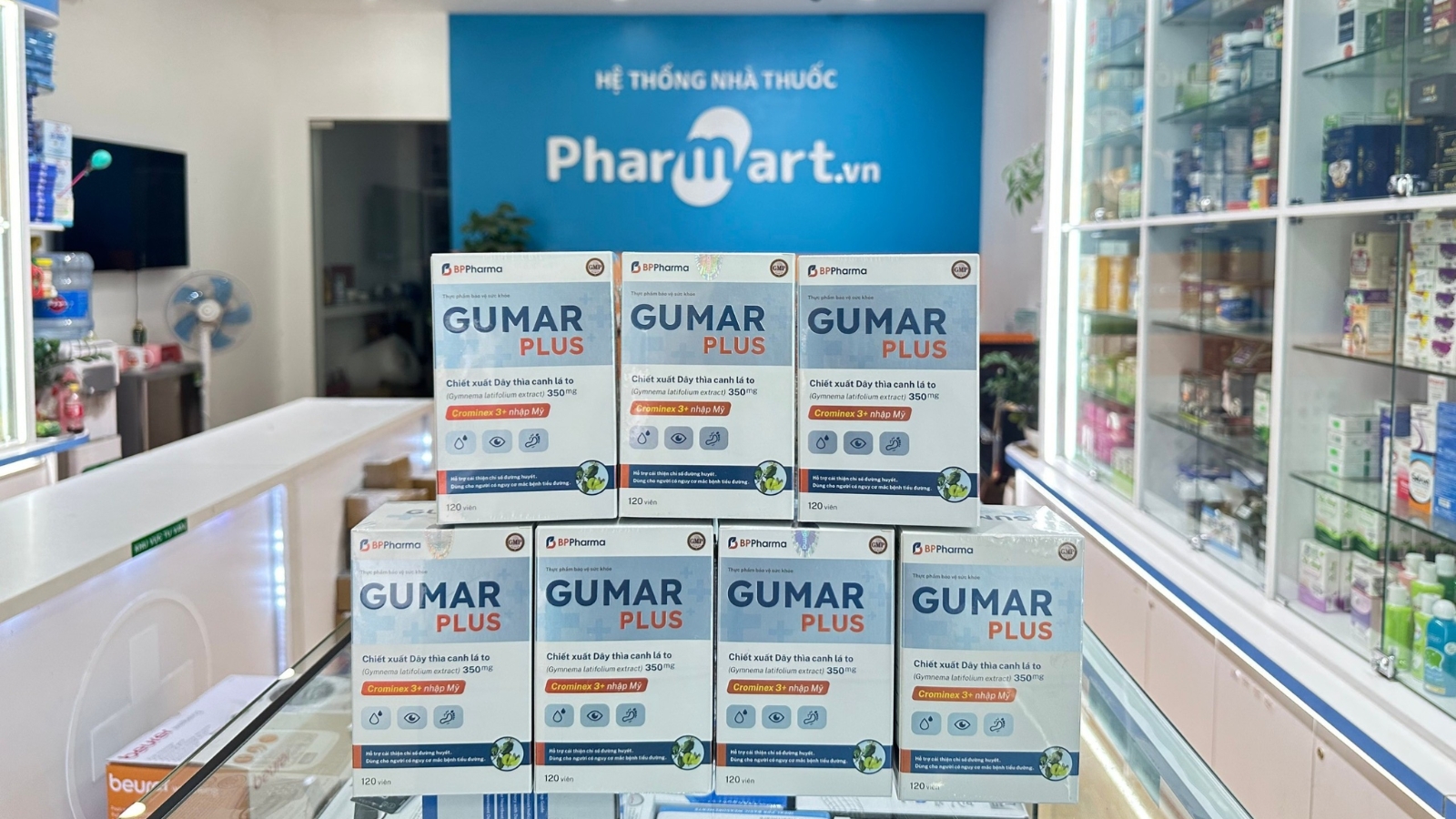 Gumar Plus hỗ trợ bệnh lý tiểu đường
