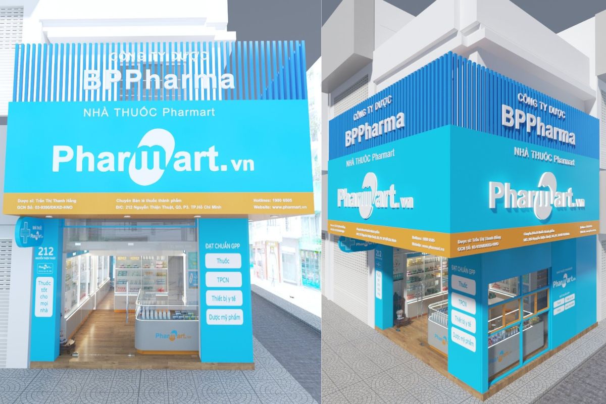 Nhà thuốc Pharmart cơ sở Hồ Chí Minh đã hoàn thiện tới 90% cơ sở vật chất.
