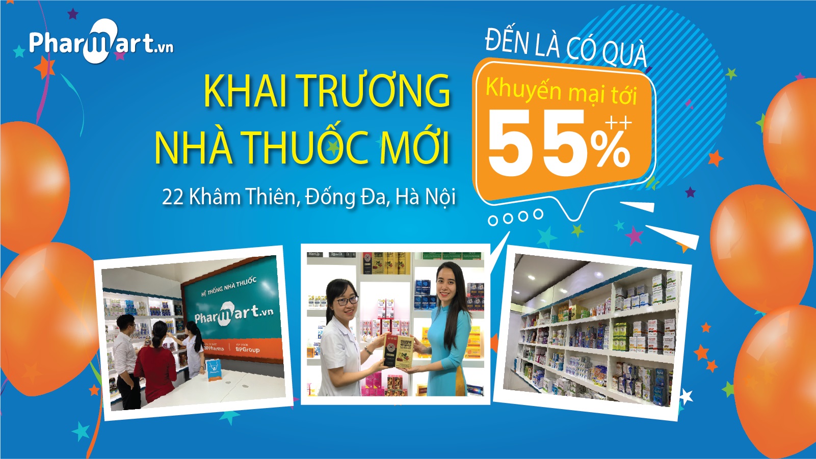 Hệ thống nhà thuốc Pharmart.vn khai trương cơ sở với hàng ngàn ưu đãi