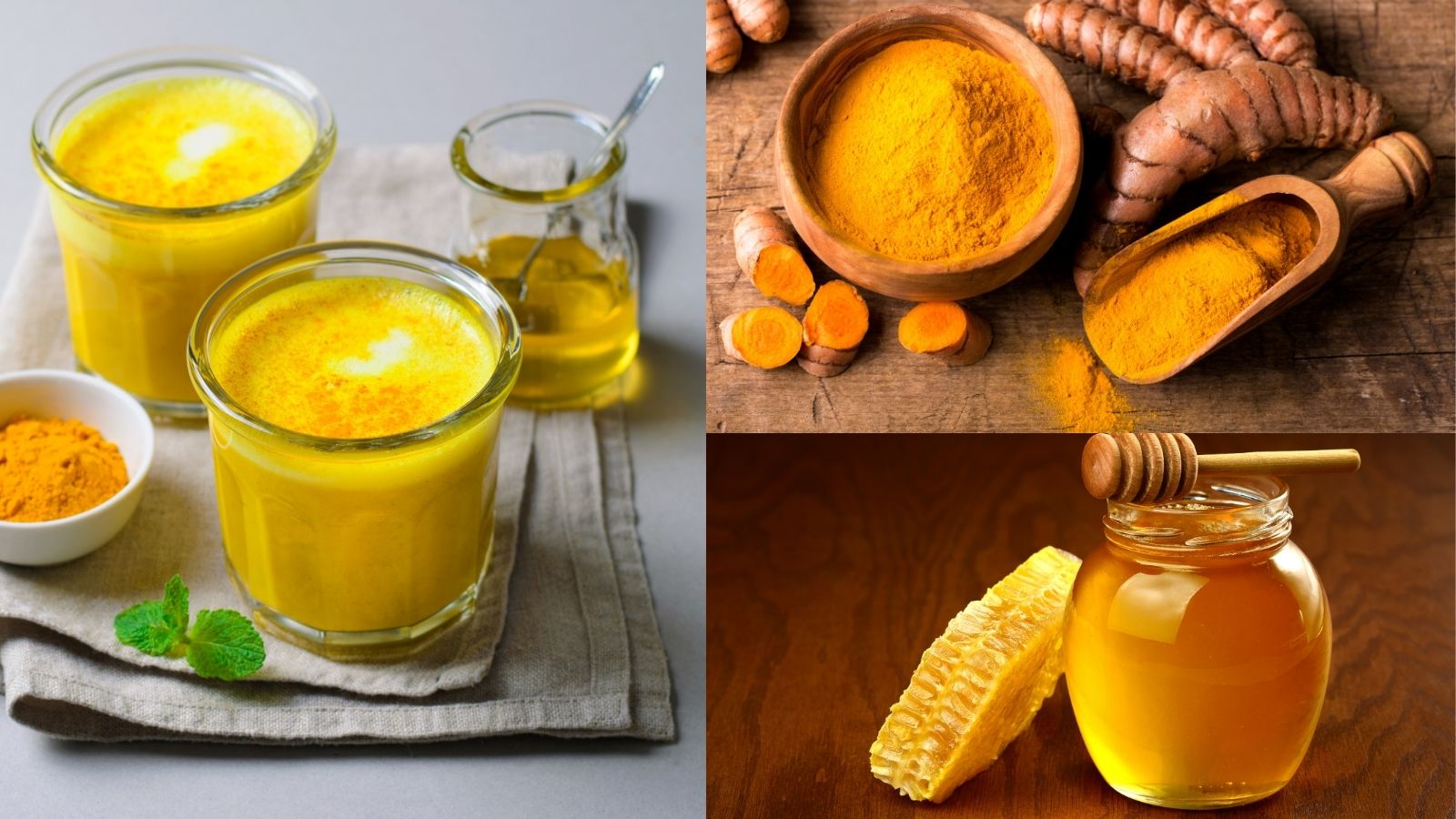 Nên uống nghệ và mật ong nếu bị cảm lạnh