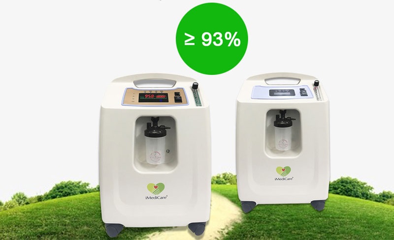 Nồng độ oxy tinh khiết chuẩn của máy