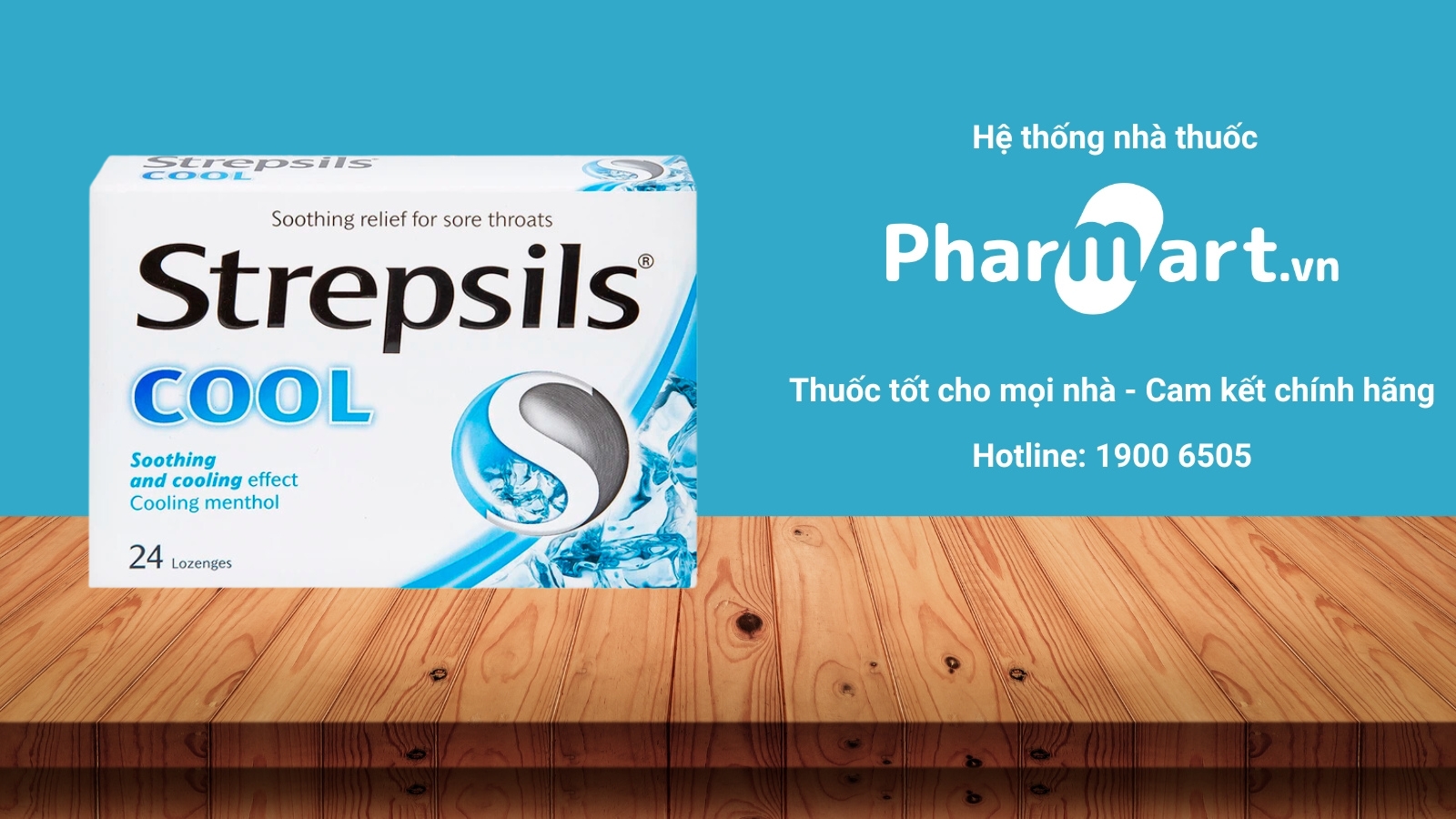 Kẹo ngậm Strepsils Throat Irritation & Cough