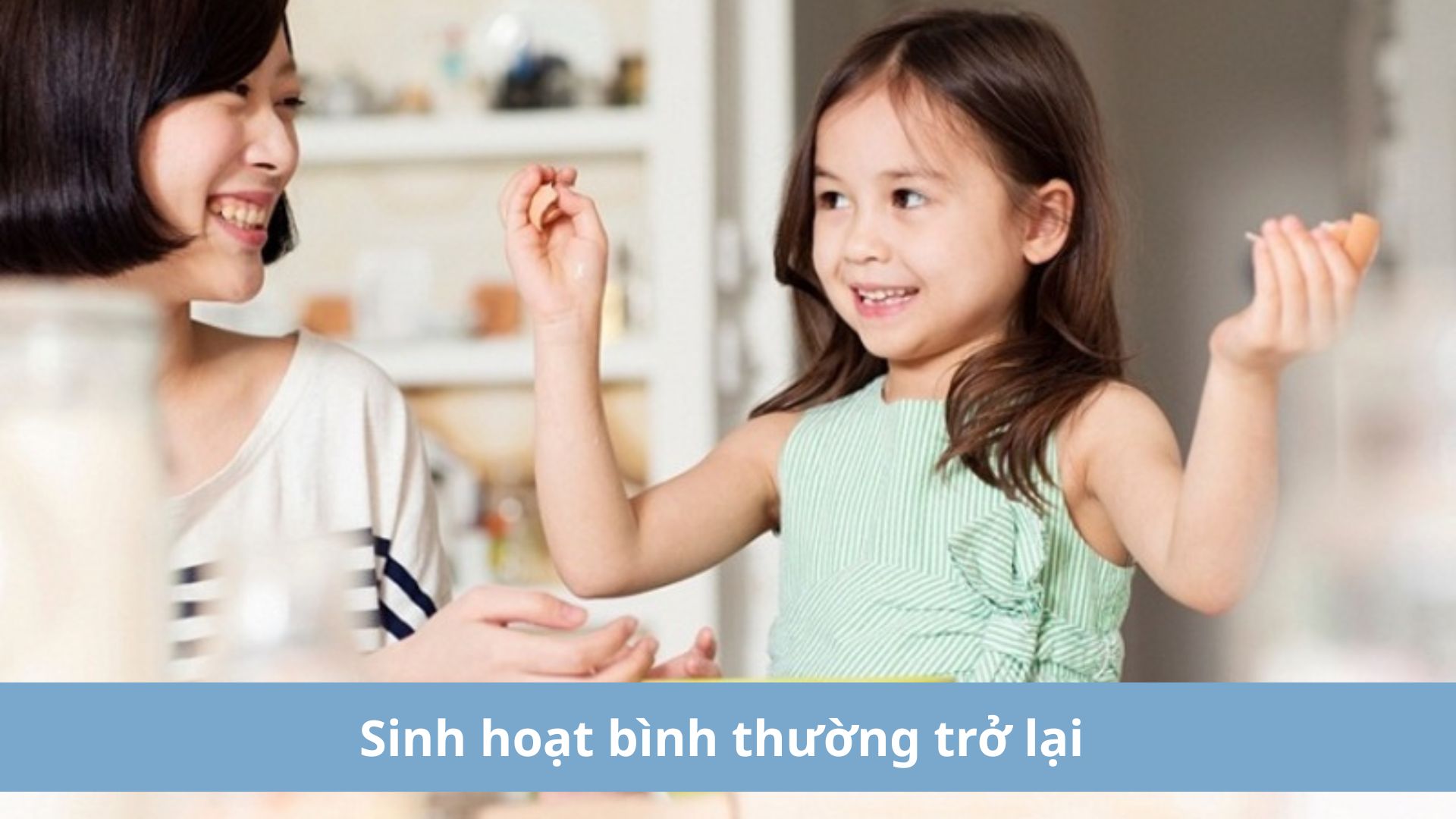Trẻ có thể sinh hoạt bình thường trở lại sau khi khỏi tay chân miệng