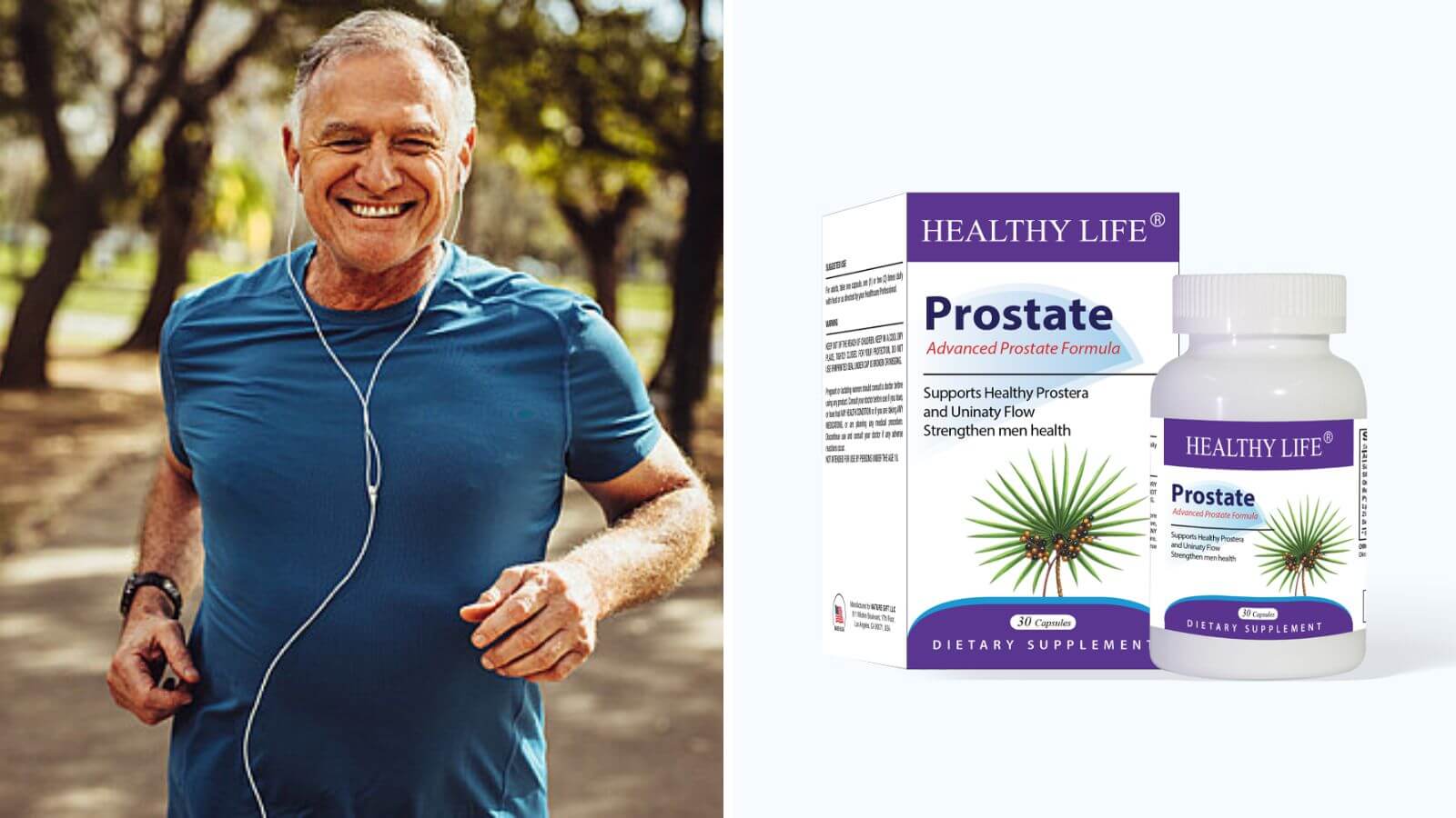 Healthy Life Prostate an toàn với sức khỏe người dùng, không để lại tác dụng phụ