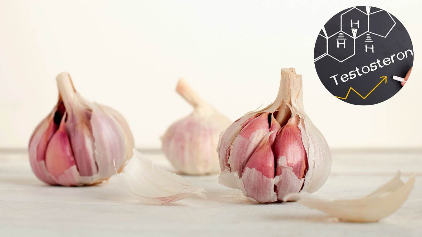 Tỏi giúp thúc đẩy sản sinh Testosterone và tăng cường sinh lực