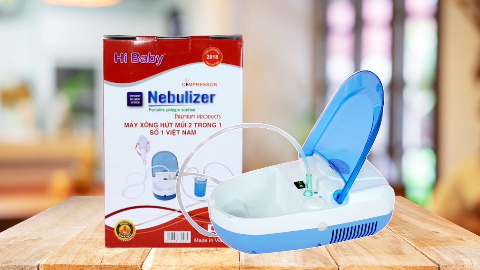Máy xông hút AG Hi Baby 601 rất phù hợp với gia đình có trẻ nhỏ