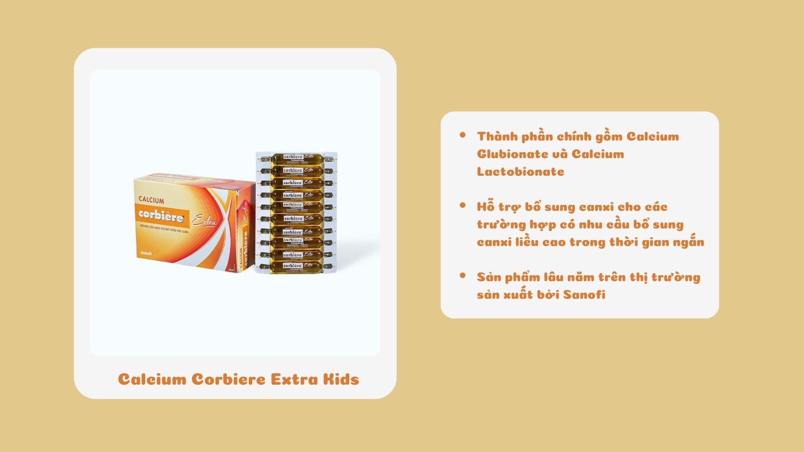 Calcium Corbiere Extra Kids