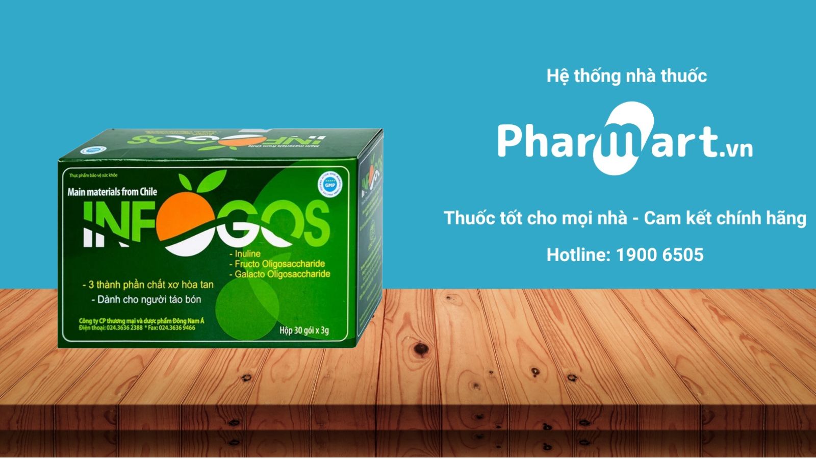 Sản phẩm chất xơ INFOGOS hỗ trợ cải thiện táo bón cho bé