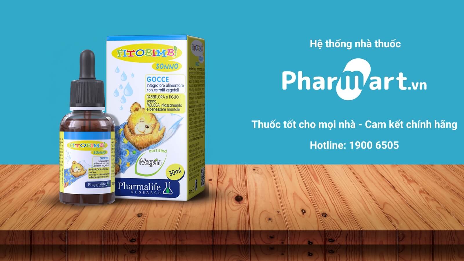 Fitobimbi Sonno - Siro giúp bé ngủ ngon
