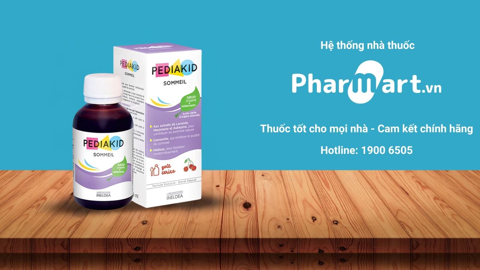 Pediakid Sommeil - Siro giúp trẻ ngủ ngon giấc