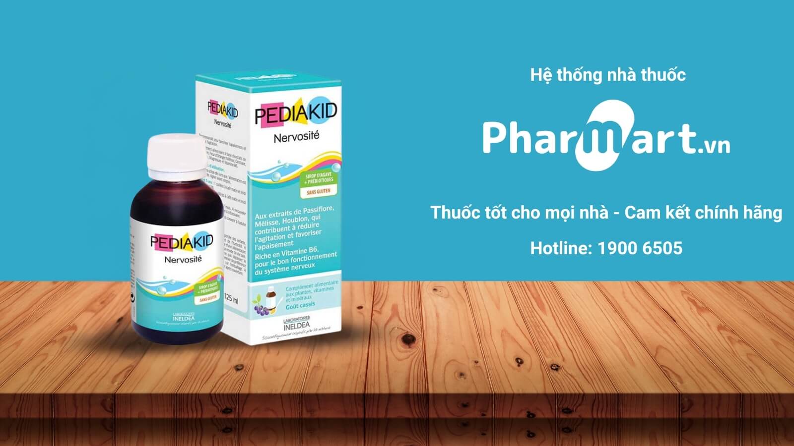 Pediakid Nervosité - Siro an thần cho bé